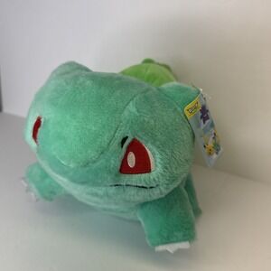 Pokemon Bulbasaur 7" plush toy Collectible VTG Good Condition Tagged.